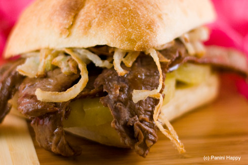 Maui-Style Teriyaki Beef Panini