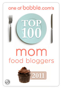 2011 Babble Top 100 Mommy Food Bloggers