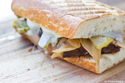 Post image for Green Chile Steak Melt Panini