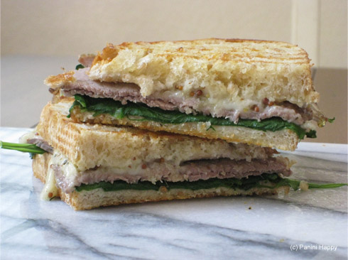 Red Dragon, Roast Beef & Arugula Panini