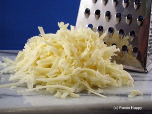 Grated cheddar