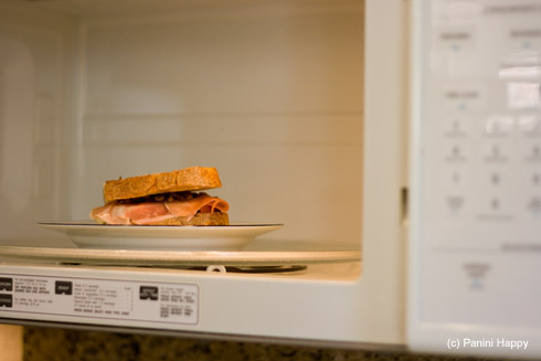 Panini...in the microwave?