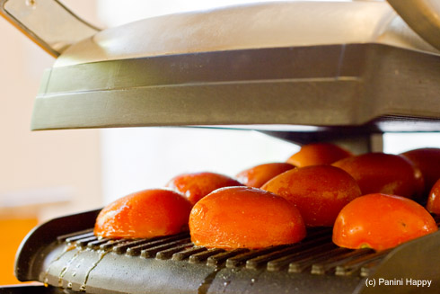 Yup, you can even grill tomatoes on your panini grill