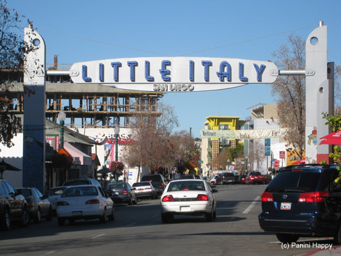 San Diego's Little Italy neighborhood