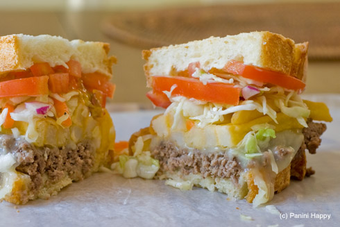 Pittsburgh-Style Cheese Steak Panini