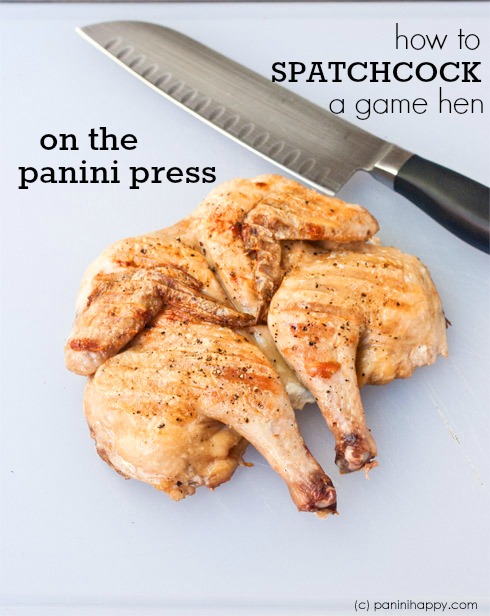 Spatchcocked Game Hen | Panini Happy®