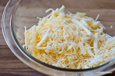 Shred the odds and ends in your cheese drawer for a flavorful combo