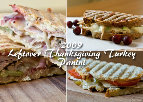 Leftover Turkey Panini