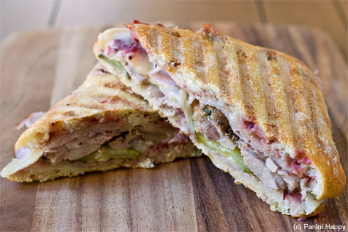 Turkey Cuban Panini