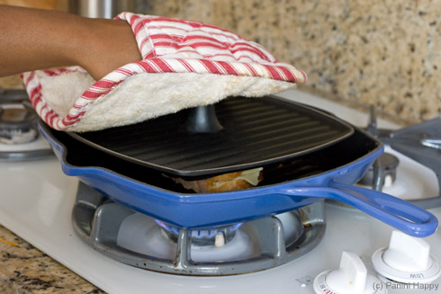 How to Use a Cast Iron Panini Press - My Sequined Life