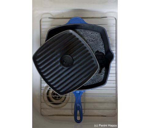 How to Press a Panini with a Skillet