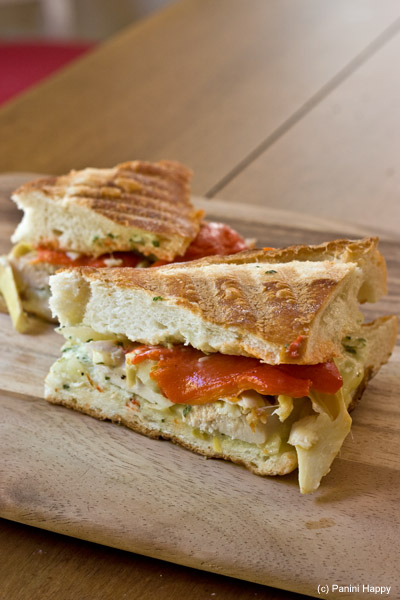 Recipe: Garlic Chicken Panini | Panini Happy®