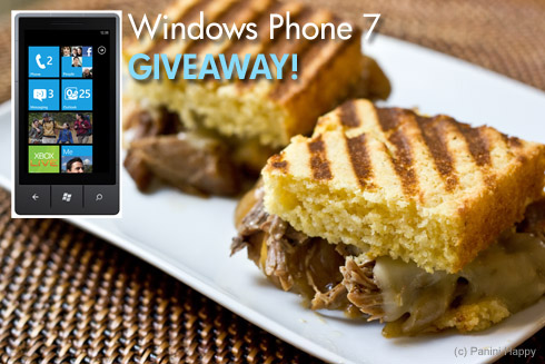 Post image for Pulled Pork Cornbread Panini + WIN a Windows Phone 7!