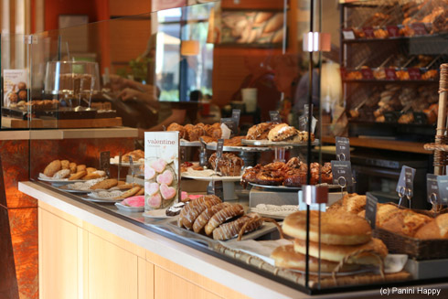 They tempt you with a slew of pastries right as you enter the door!