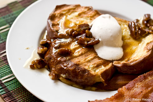 Banana-Stuffed French Toast