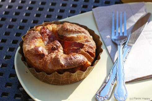 Spinach & Bacon Baked Egg Souffle at Panera Bread