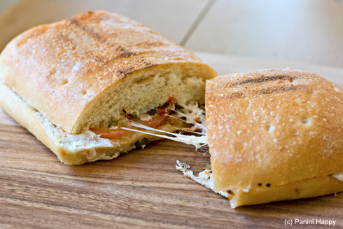 Tomato & Mozzarella Panini at Panera Bread