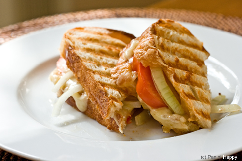 Grilled Gruyere on Asiago Cheese Bread