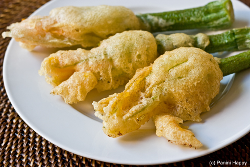 Tempura Squash Blossoms