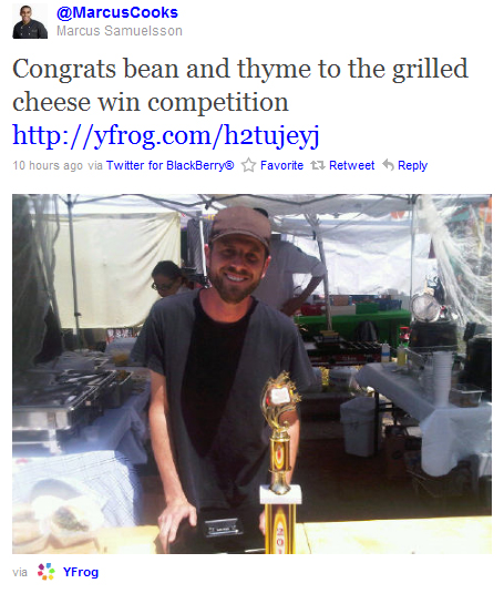 Congrats to Paul Osher of Bean & Thyme!