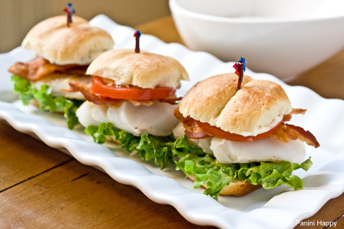 Grilled Cod Sliders on Parker House Rolls