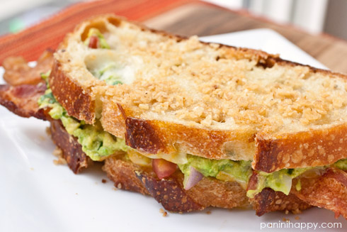 Chips and Guacamole Grilled Cheese