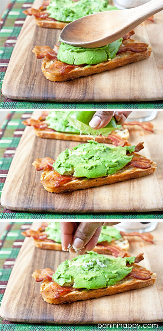 Avocado-Bacon Toasts