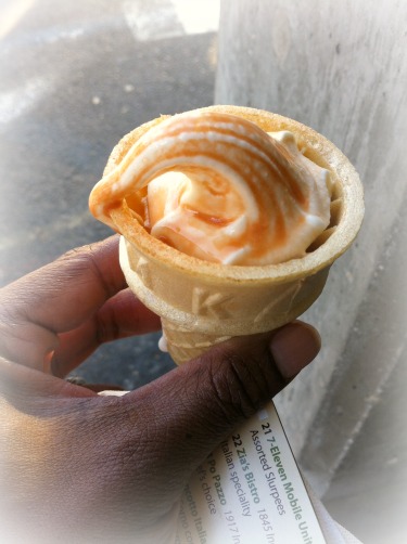 Soft serve ice cream from Craft & Commerce