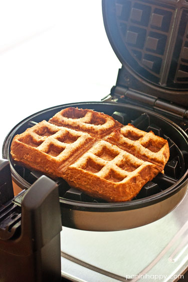 PBRB "Waffle" Sammies...recipe from the Weelicious Cookbook