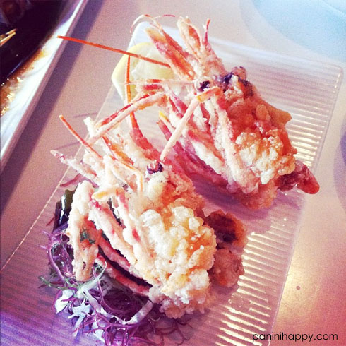 Fried Shrimp Heads at Katsuya San Diego