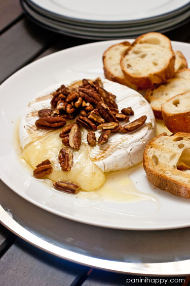 Post image for Quick Tip: Grilled Brie with Honey and Toasted Pecans