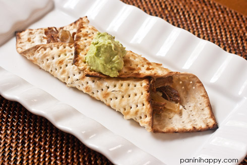 Post image for A Grilled Brisket Wrap…with Matzo?