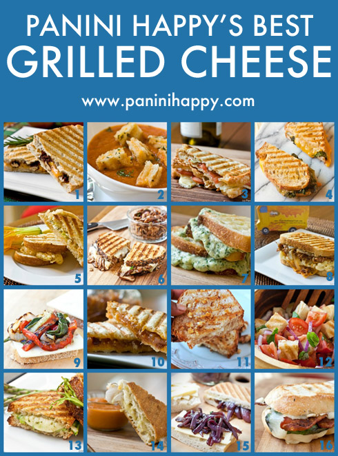 Panini Happy's Best Grilled Cheese Recipes