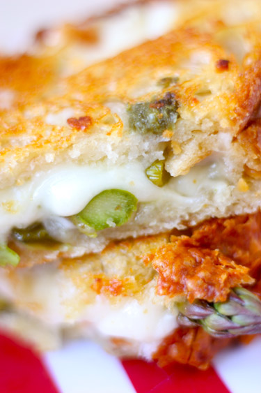 Pickled Asparagus Grilled Cheese – Panini Happy®